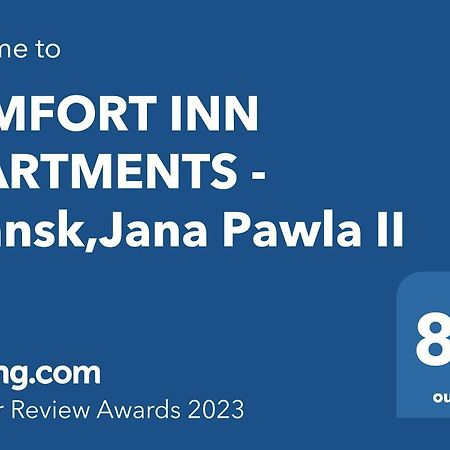 COMFORT INN APARTMENTS - Gdansk,Jana Pawla II Exteriör bild