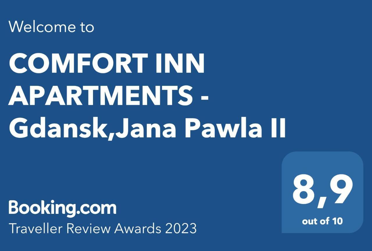 COMFORT INN APARTMENTS - Gdansk,Jana Pawla II Exteriör bild
